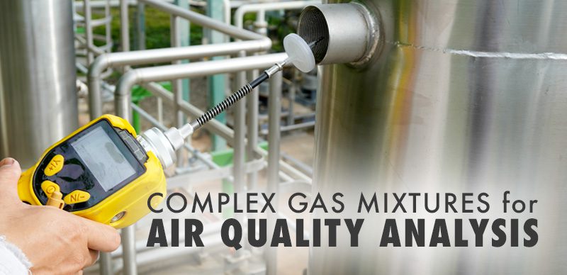 Complex Gas Mixtures Air Quality Analysis