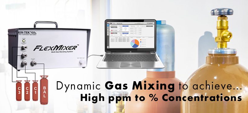 Dynamic Gas Mixing using KIN-TEK FlexMixer