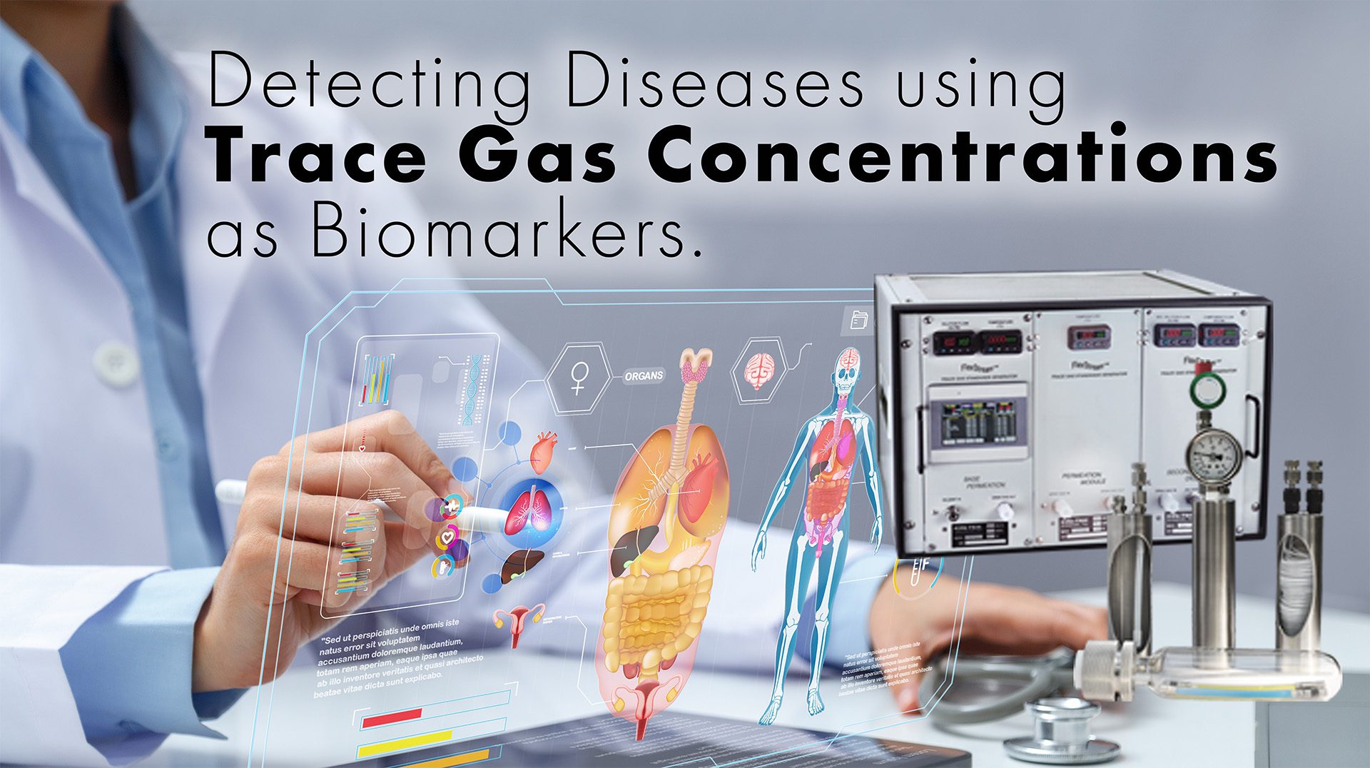 Detecting Diseases using Trace Gas Concentrations as Biomarkers