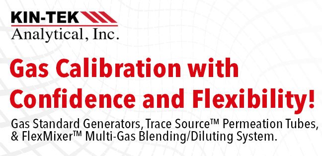 Calibrate with Confidence and Flexibility with KIN-TEK Gas Standard Generators, Trace Source Permeation Tubes, and FlexMixer Gas Mixer/Blender