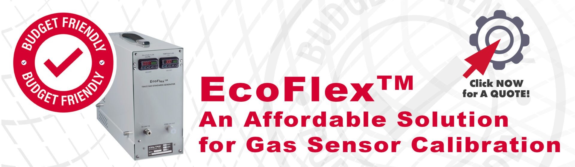 KIN-TEK EcoFlex Gas Standard Generator Quote Banner